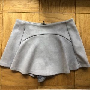 SEEK The Label Suede Skort from LF